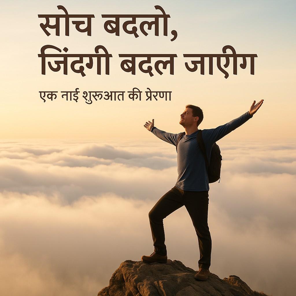🌟 सोच बदलो, ज़िंदगी बदल जाएगी प्रेरणा की शक्ति को समझिए